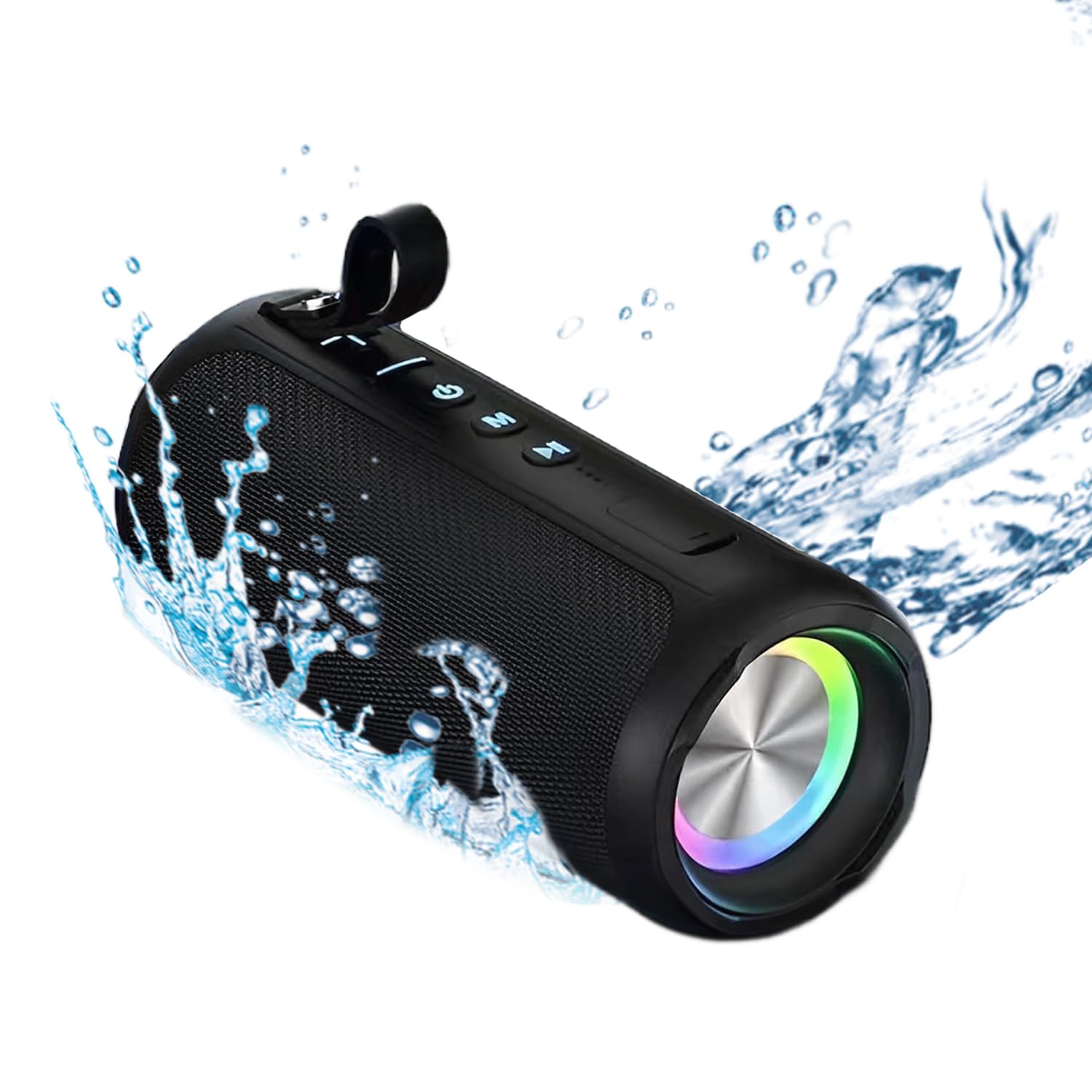 wireless speaker❤️ Amazon.com: QFX BT-ZX0 Mini Speakers - IPX7 Waterproof Portable